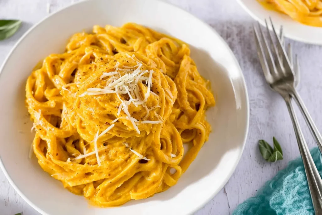 Creamy Easy Pumpkin Pasta Sauce for Fall Dishes