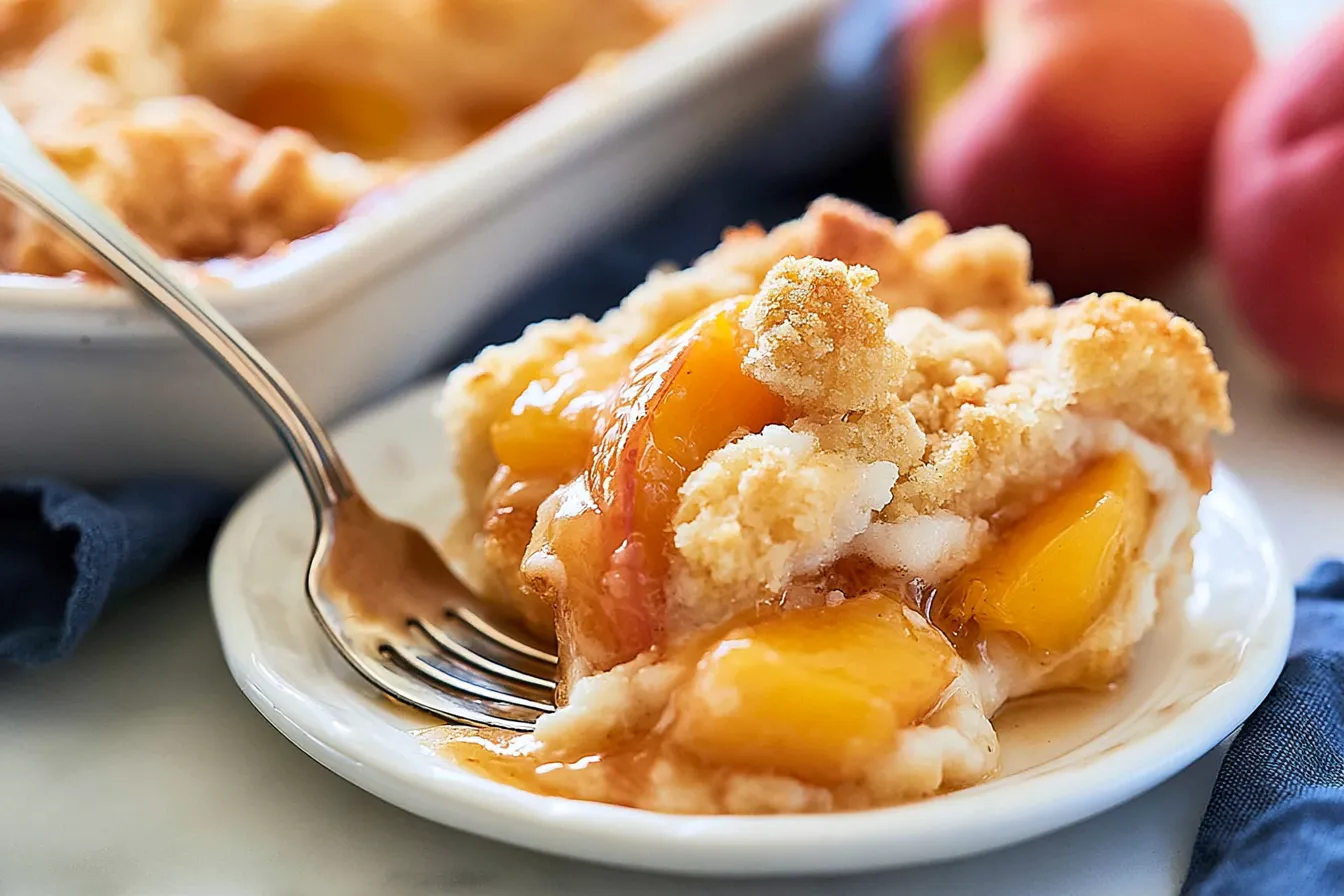 Easy Vegan Peach Cobbler: A Delicious Summer Treat 4 Easy Vegan Peach Cobbler