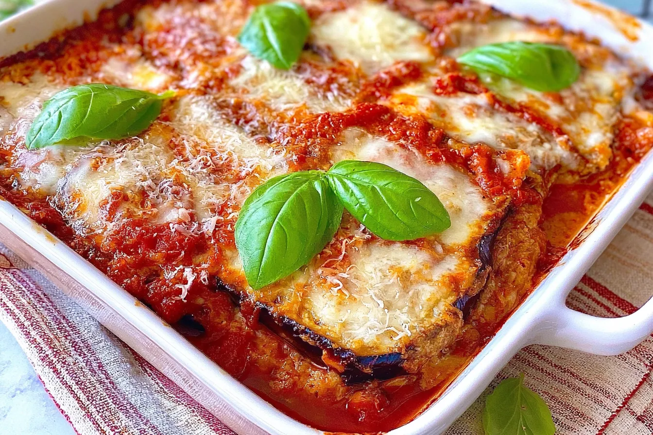 Eggplant Parmigiana 