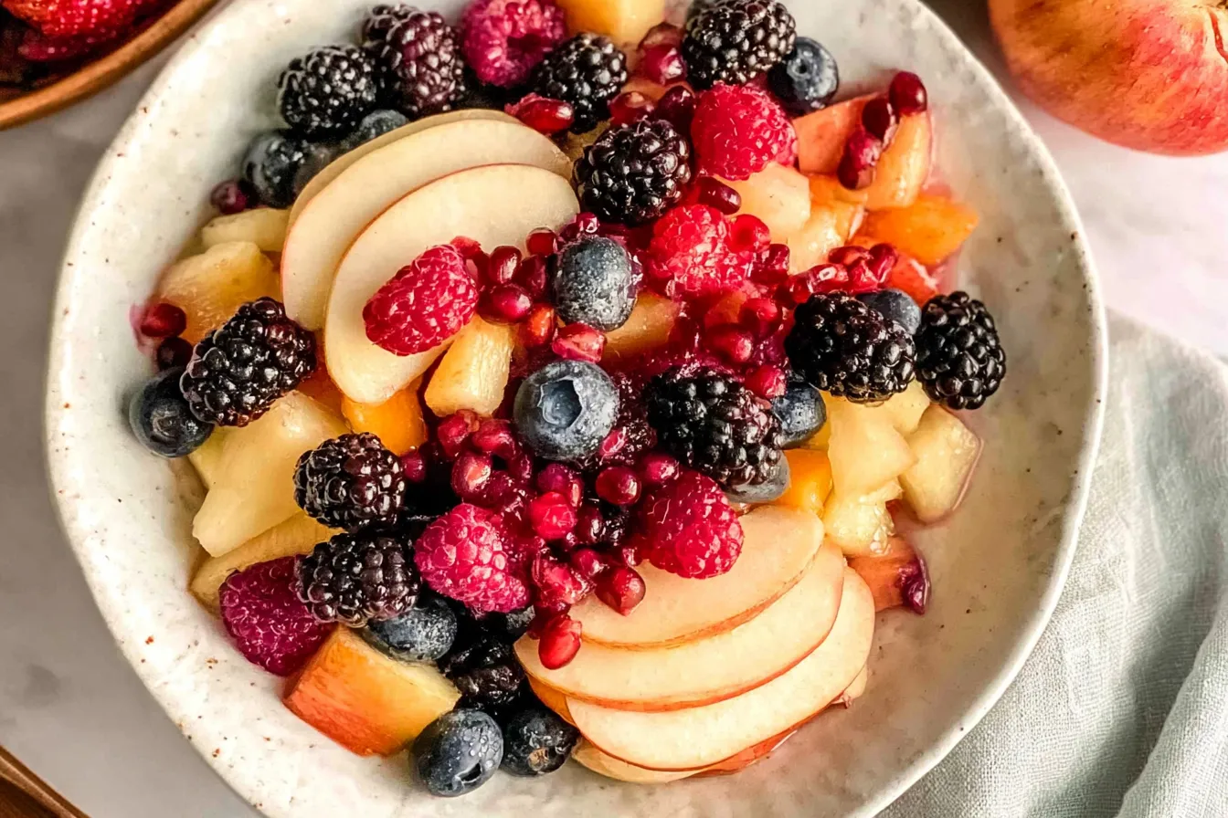Fall Fruit Salad 