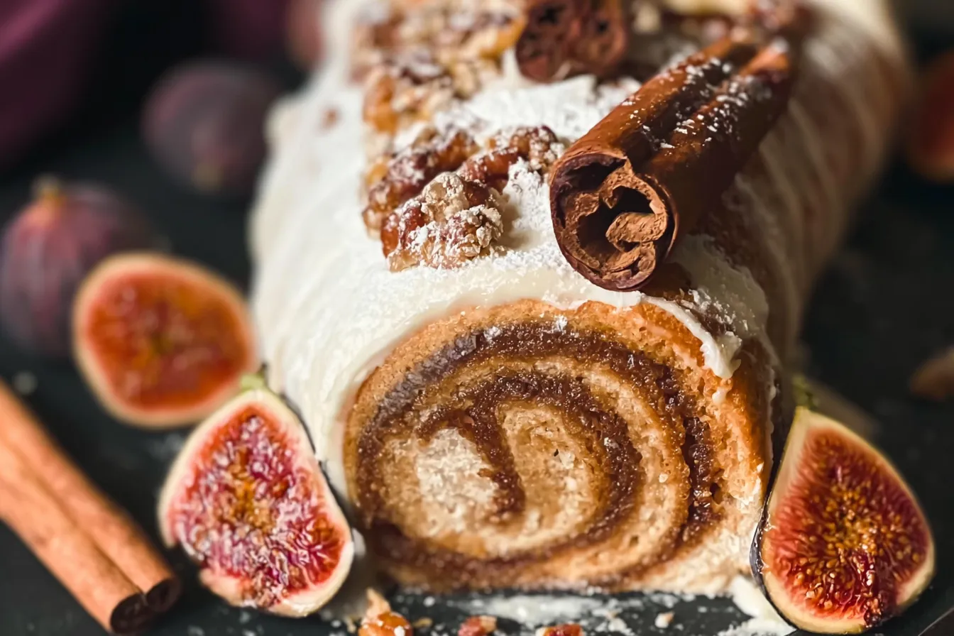 Fig and Cinnamon Roll Cake: A Delicious Delight! 4 Fig and Cinnamon Roll Cake