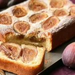 Fig-Ricotta Cake Freshly Baked