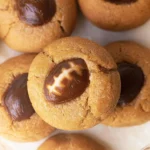Delicious Football Blossom Cookies on a Game Day Table