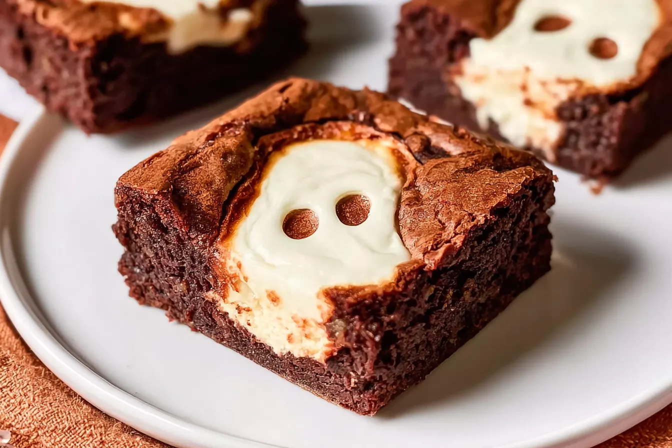 Ghost Cheesecake Brownies: Indulge in Spooky Deliciousness 4 Ghost Cheesecake Brownies