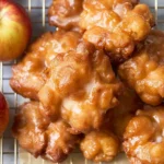 Delicious Gluten Free Apple Fritters on a Plate