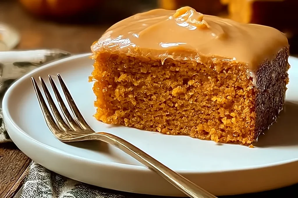 Grandma’s Famous Sweet Potato Butter Cake Slice