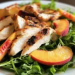 Grilled Chicken, Peach, and Arugula Salad: A Refreshing Delight 5 Delicious Grilled Chicken, Peach, and Arugula Salad