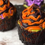 Halloween Swirled Cupcakes Ready to Delight!