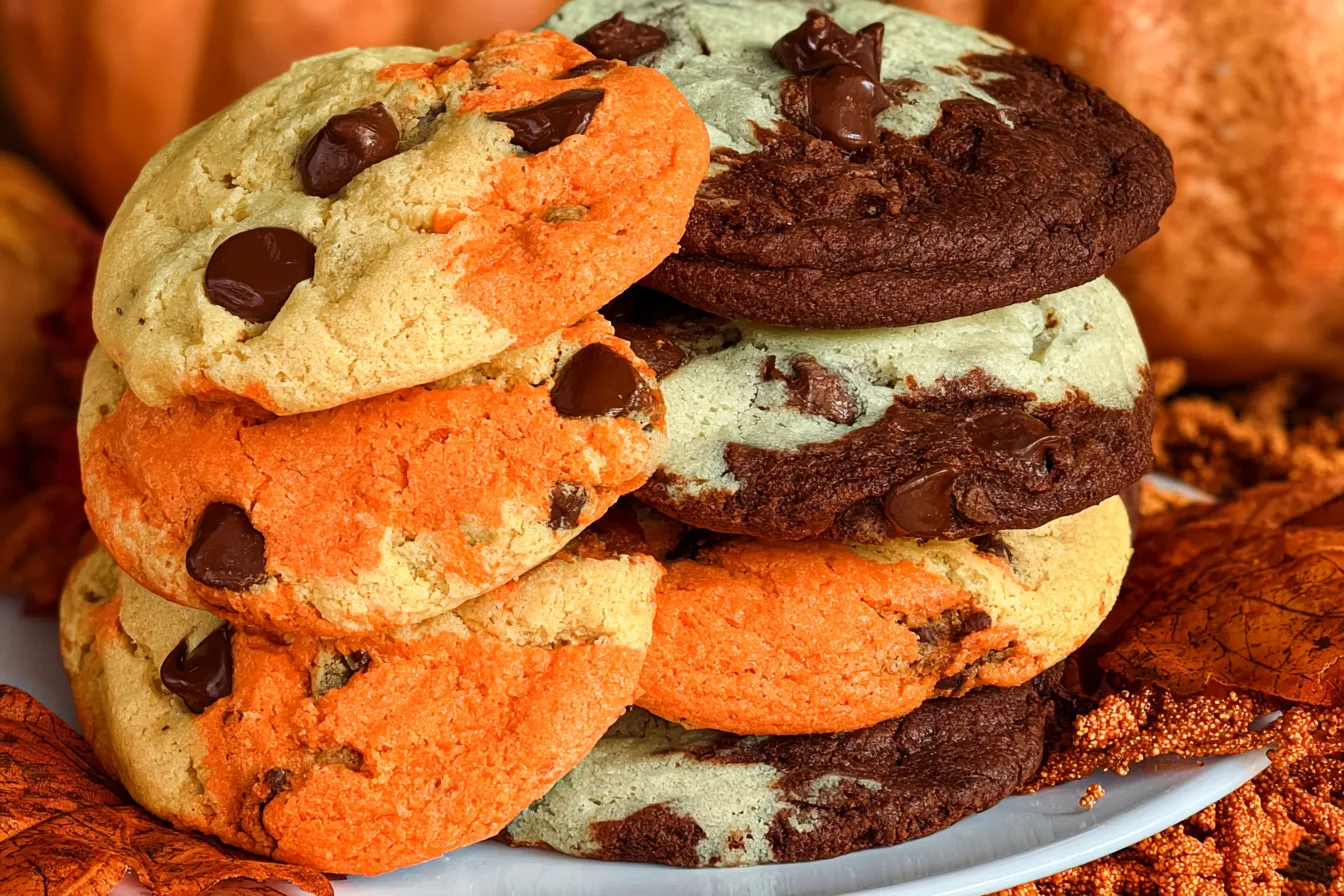 Harvest Marble Chocolate Chip Cookies: Sweet Fall Delight 4 Harvest Marble Chocolate Chip Cookies