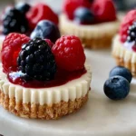 Healthy No Bake Cheesecake Bites - Easy 4 Ingredients