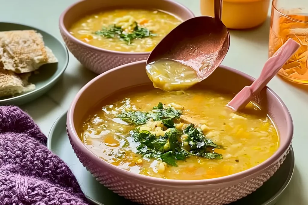 Italian Penicillin Soup: A Healing Bowl of Comfort 3 Italian Penicillin Soup in a Rustic Bowl