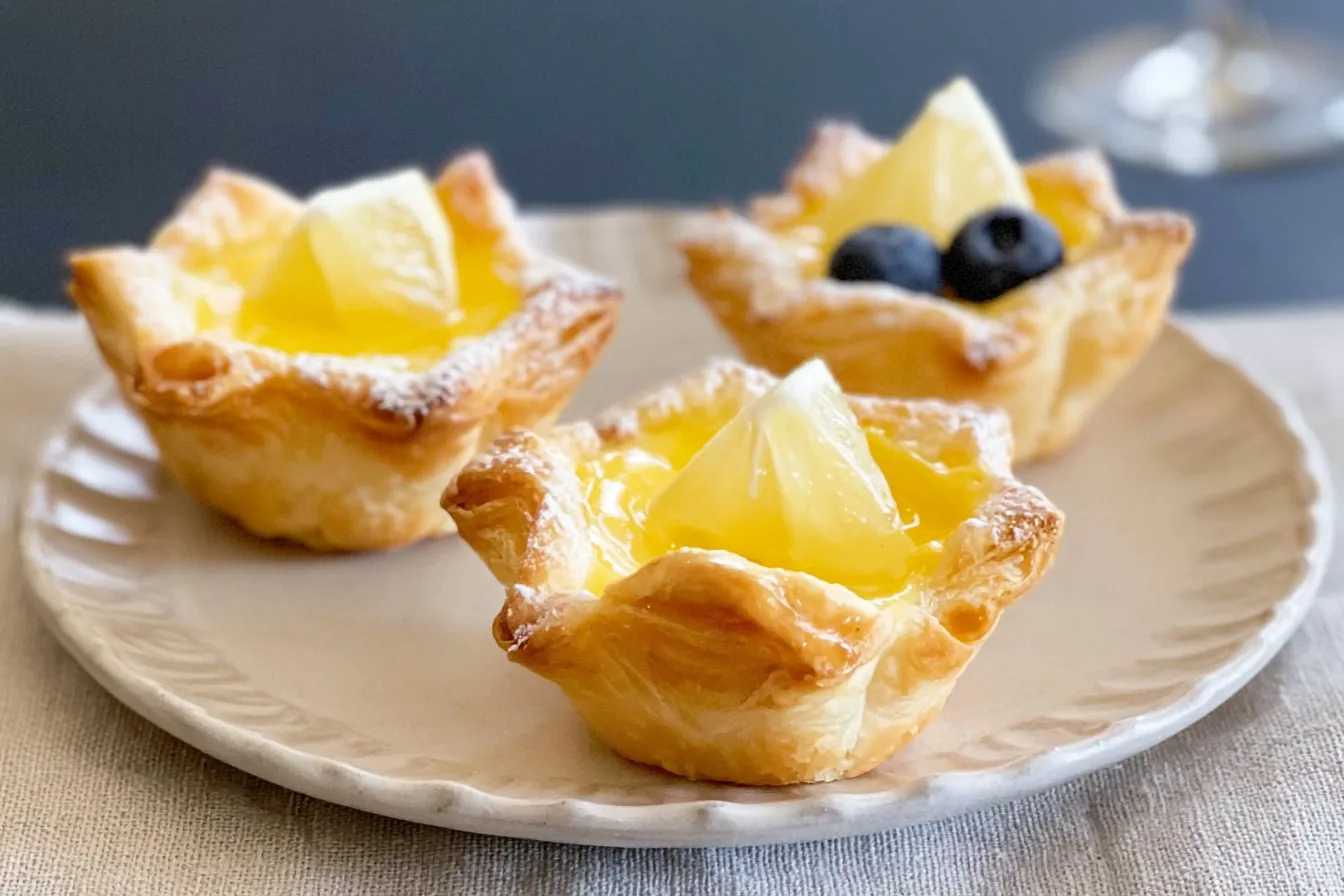 Lemon Curd Puff Pastry Cups That Will Delight You 4 Lemon Curd Puff Pastry Cups