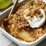 Maple Pecan Pear Crisp: A Delicious Fall Dessert Delight 5 Maple Pecan Pear Crisp Freshly Baked