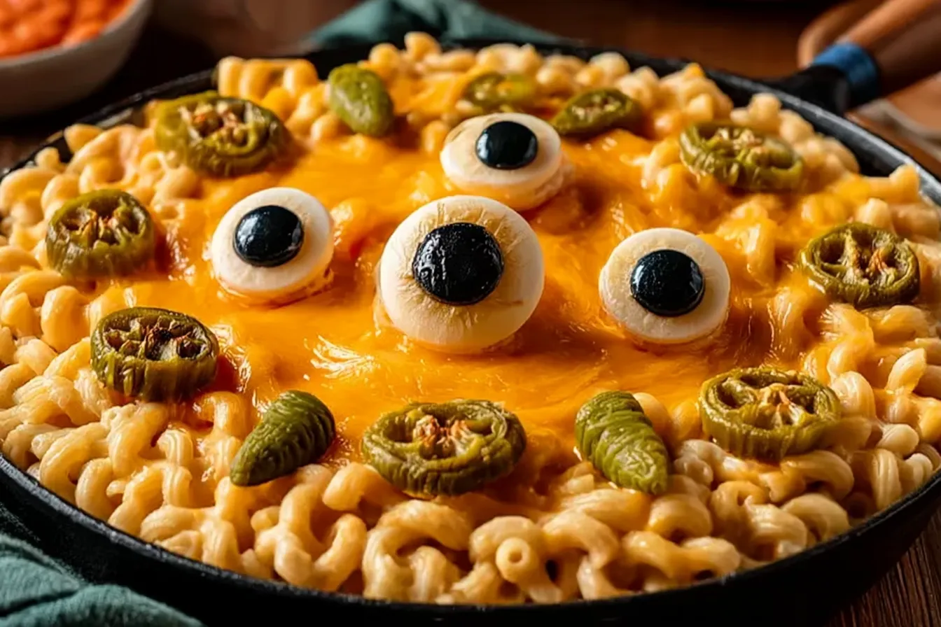 Monster Halloween Mac and Cheese: 20-Minute Family Dinner 