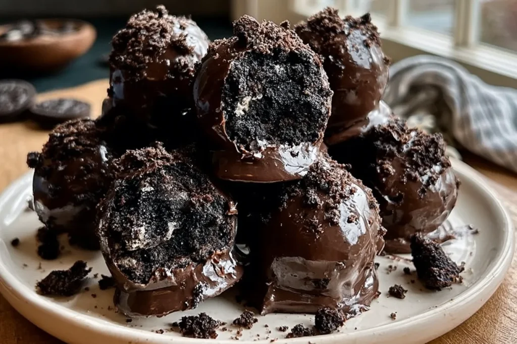 Decadent No-Bake Oreo Truffles Ready to Enjoy