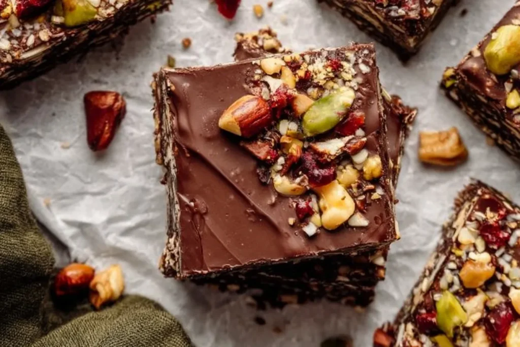 No Bake Superfood Brownies Freshly Made