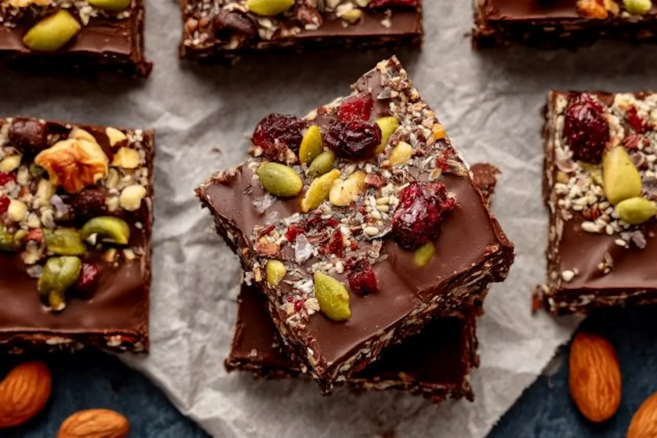 No Bake Superfood Brownies 