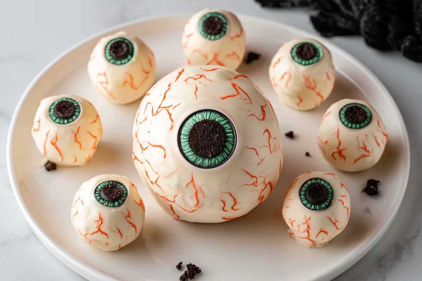 Oreo Ball Eyeball Halloween Truffle 