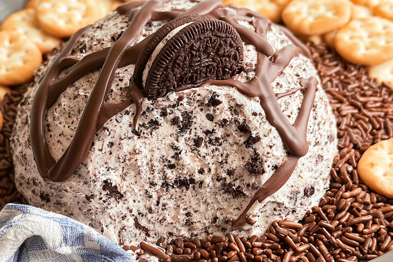 Oreo Cookies and Cream Cheese Ball 
