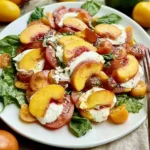 Peach and Tomato Caprese Salad: A Refreshing Summer Delight 5 Peach and Tomato Caprese Salad - Fresh and Flavorful