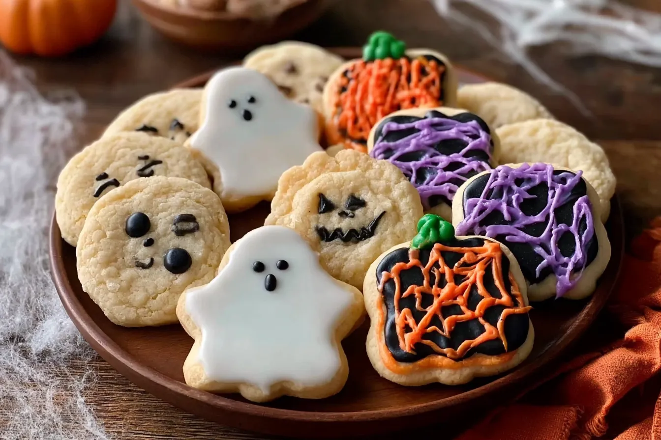 Perfect Halloween Sugar Cookies with Easy Royal Icing Recipe 4 Perfect Halloween Sugar Cookies with Easy Royal Icing