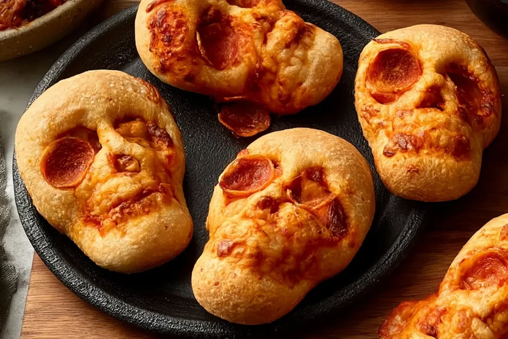 Pizza Skulls: The Perfect Halloween Snack