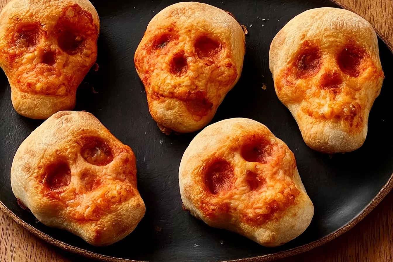 Pizza Skulls Are the Deliciously Spooky Snack You Need 4 Pizza Skulls Are the Deliciously Spooky Snack You Need This Halloween