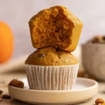 Delicious Pumpkin Protein Muffins Freshly Baked