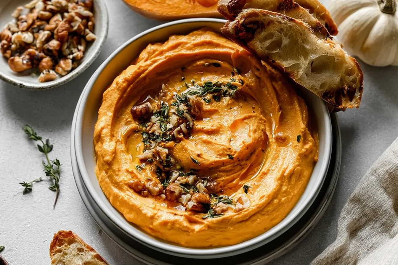 Pumpkin Whipped Feta Dip 