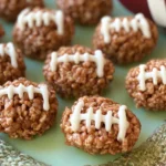 Rice Krispie Treat Footballs: Delicious Game Day Treats! 5 Rice Krispie Treat Footballs Ready for Game Day Celebration