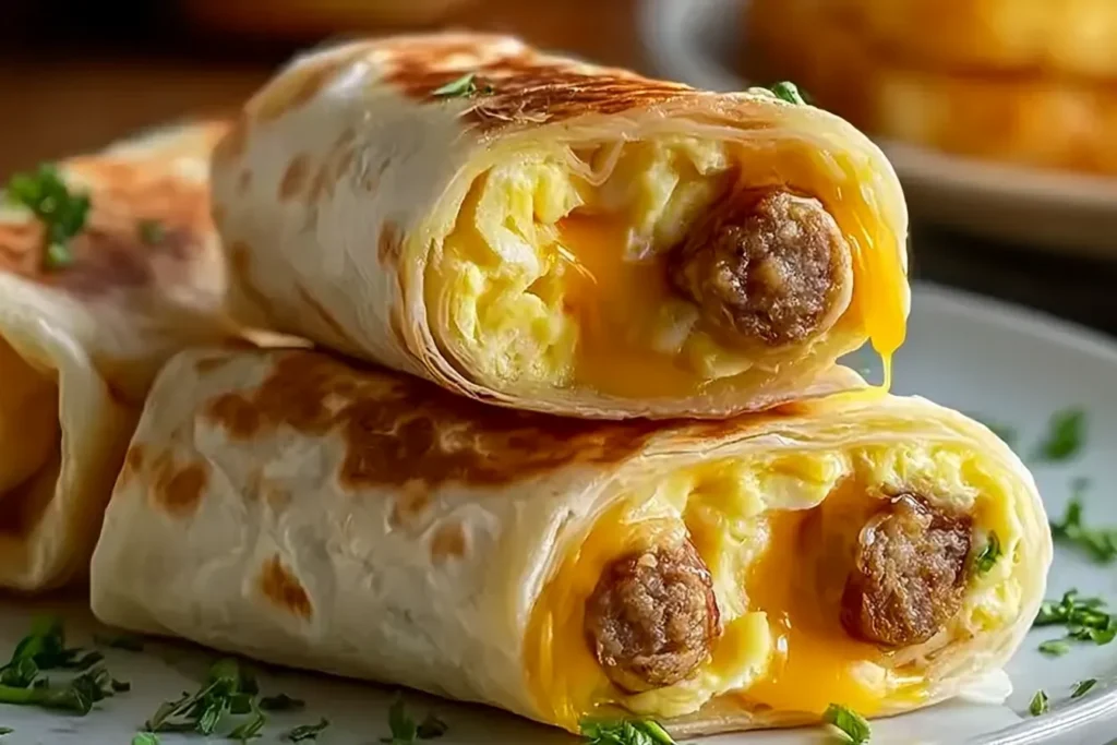 Sausage Egg and Cheese Roll Ups: Perfect Breakfast Snack
