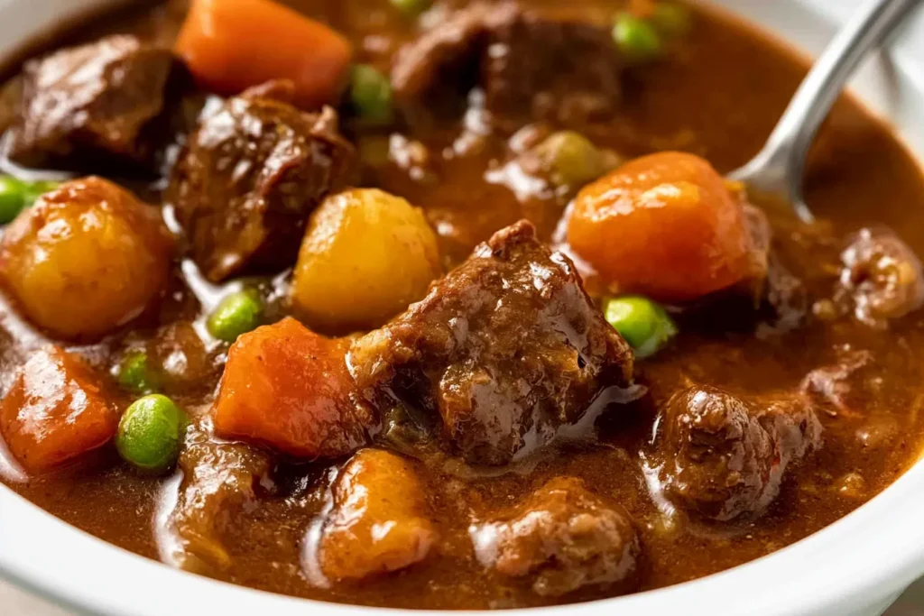Slow Cooker Beef Stew: Comforting and Delicious Every Time 3 Slow Cooker Beef Stew in a Bowl