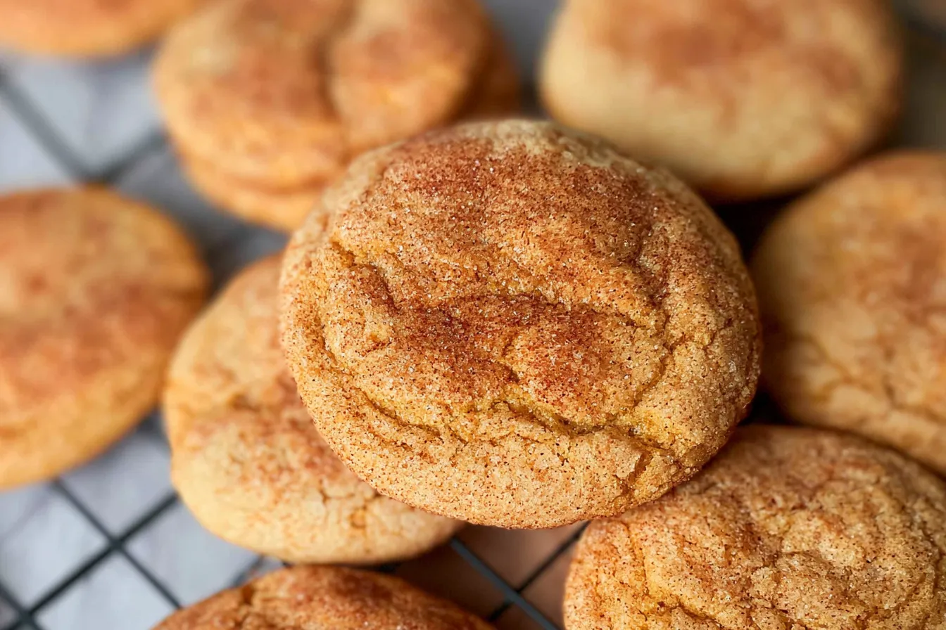 Soft Pumpkin Snickerdoodles 