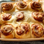 Sourdough Cinnamon Rolls (Easy Overnight) Freshly Baked