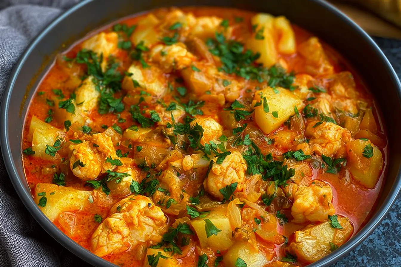 Spanish Fish Stew with Potatoes 