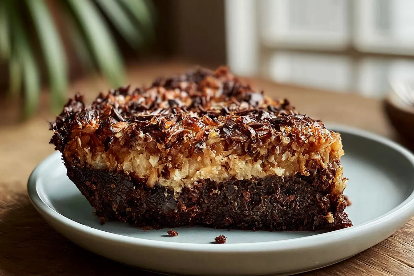 Stunning german chocolate pie in 3 hours 
