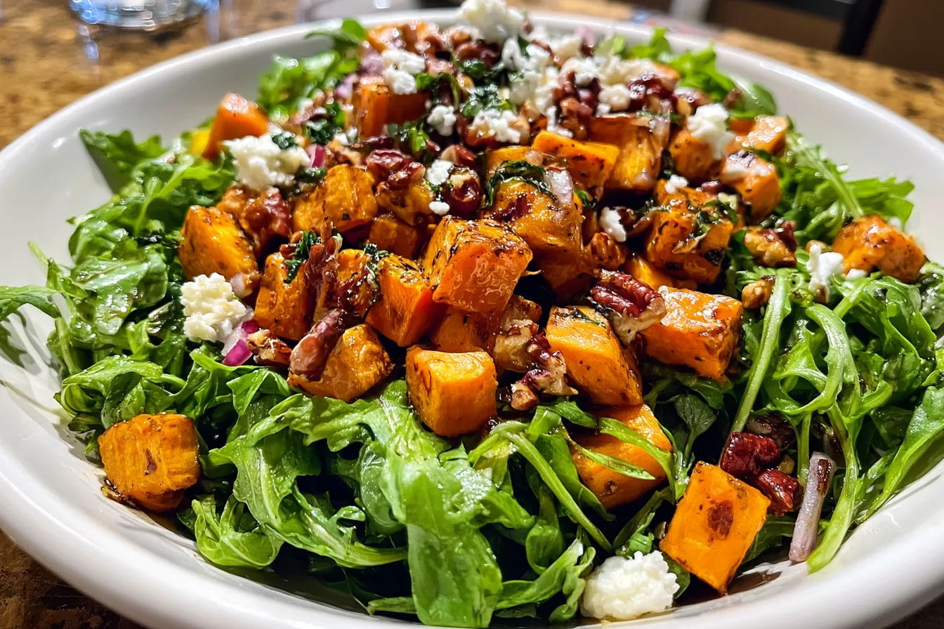Sweet Potato Arugula Salad Recipe – 5-Star Fresh & Satisfying 
