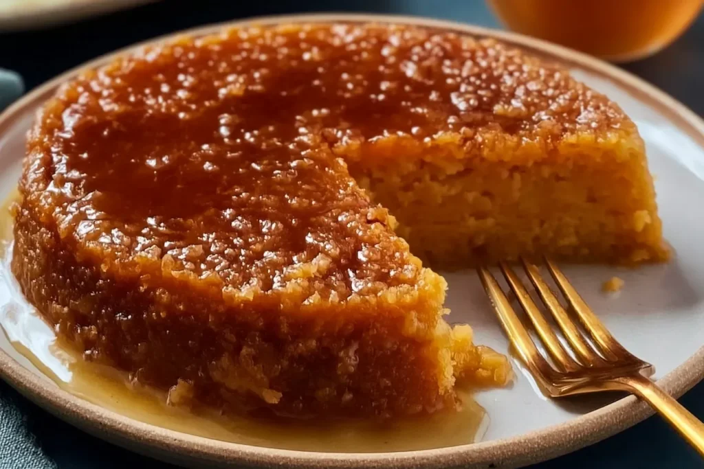 Sweet Potato Pudding in a Cozy Bowl