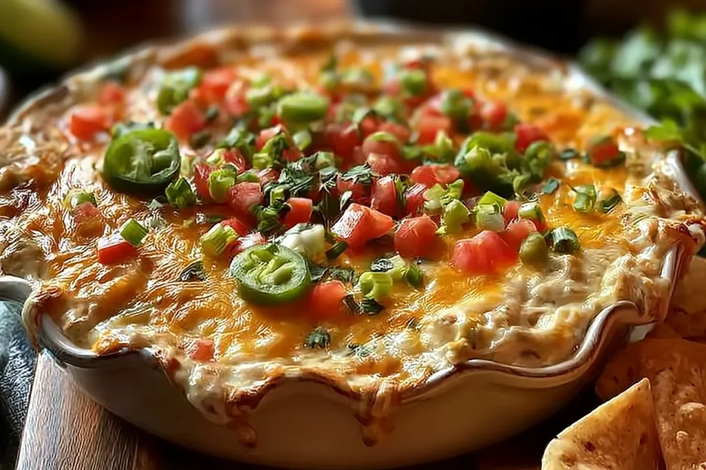 Delicious Texas Trash Dip: A Cheesy Party Staple