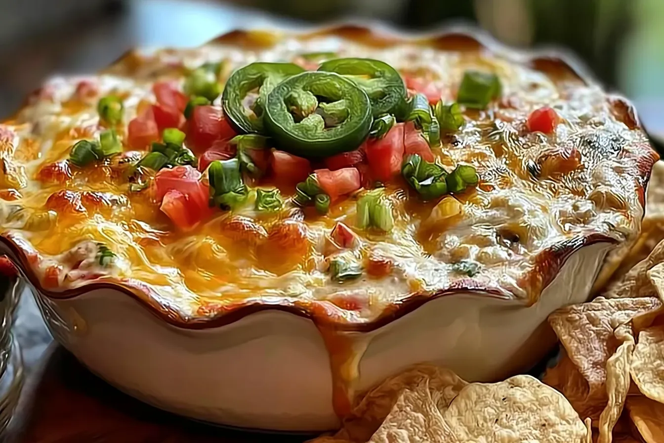 Texas Trash Dip: A Gooey, Cheesy Party Favorite 