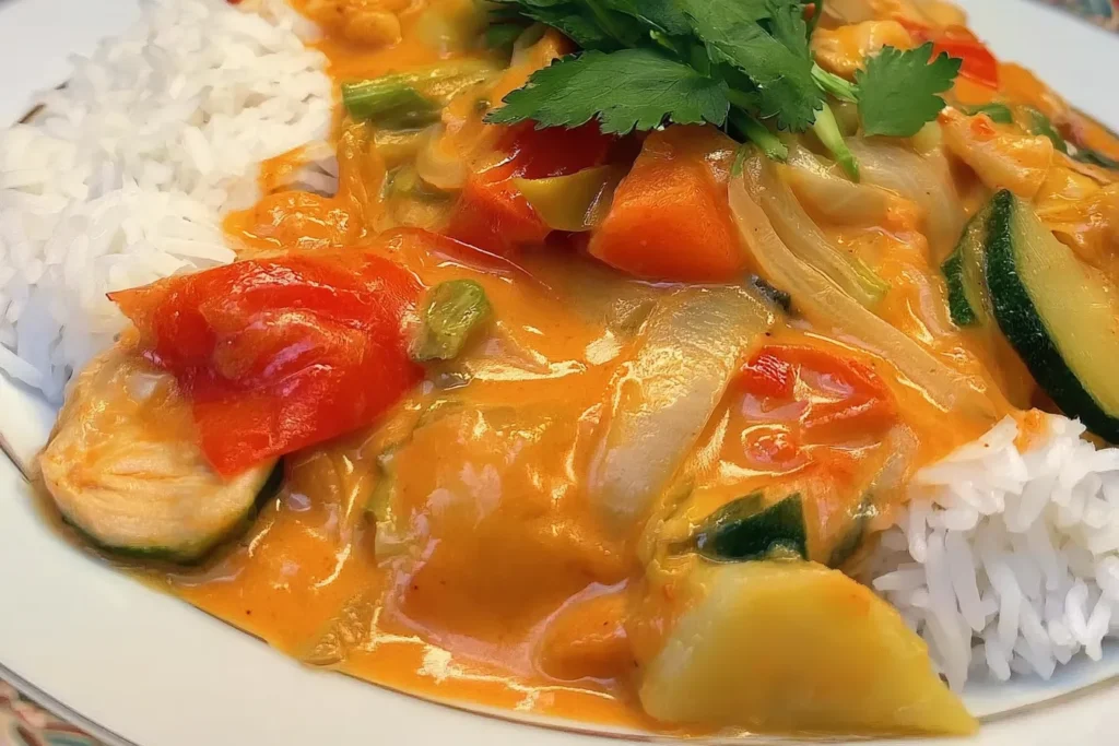 Thai Red Chicken Curry Deliciousness