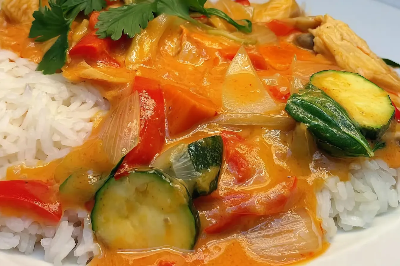 Thai Red Chicken Curry 