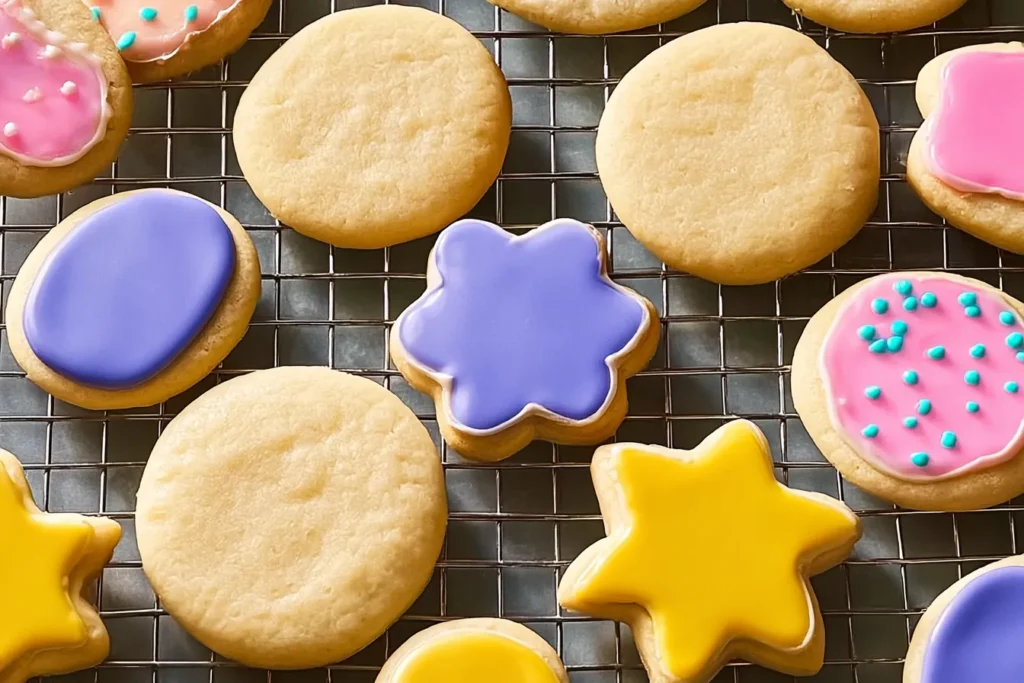 Delicious Finished Rolled Sugar Cookies