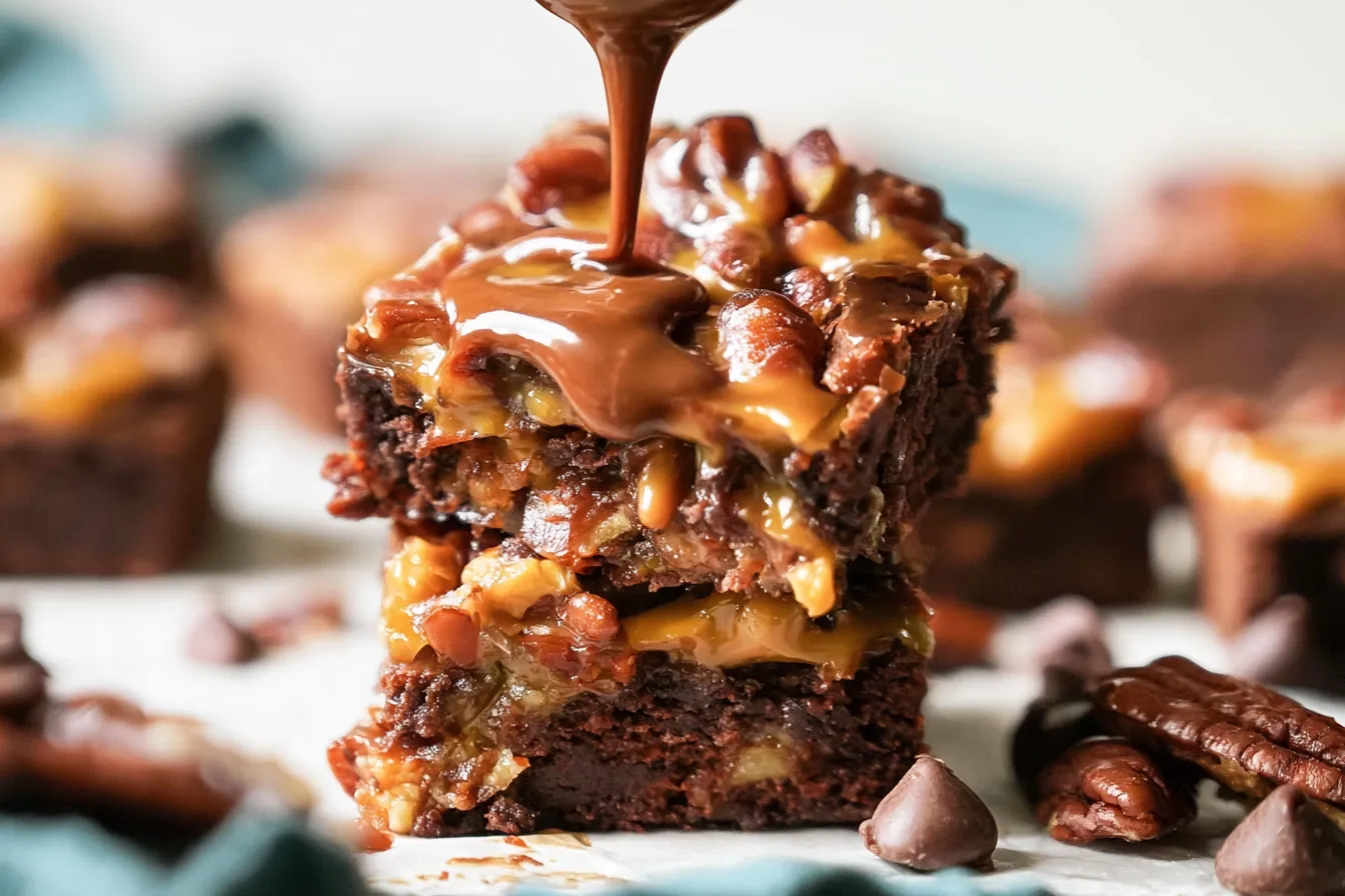 Turtle Brownies 
