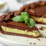 Delicious Vegan Mint Chocolate Tart (GF) Ready to Serve