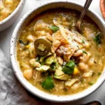 Delicious White Bean Chicken Chili in a Bowl