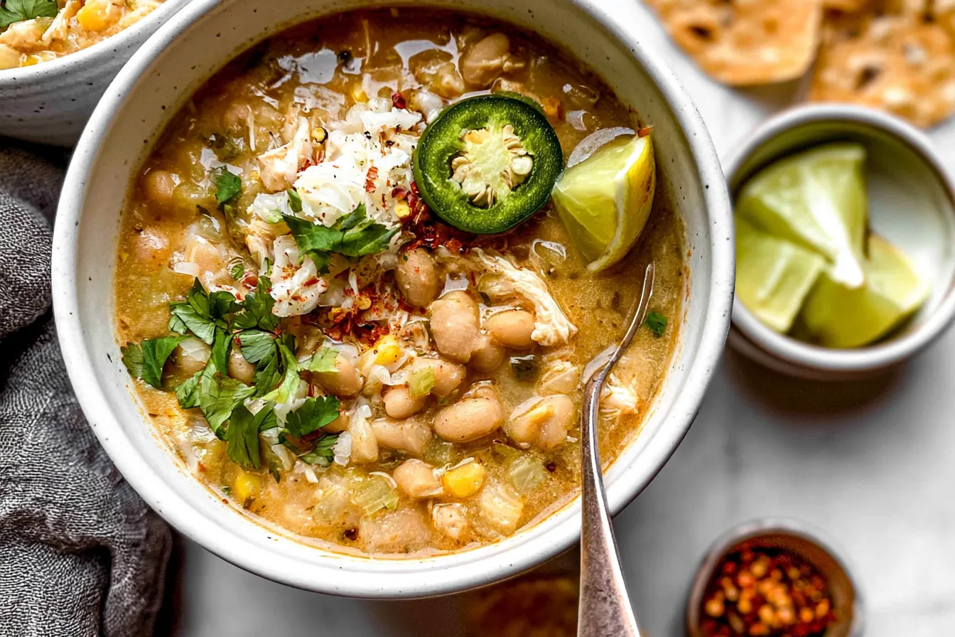 White Bean Chicken Chili 