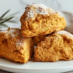 15-Minute Pumpkin Scones Freshly Baked