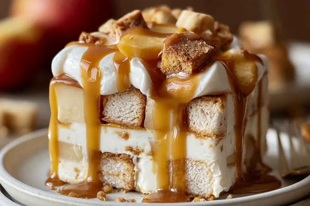 Delicious Amazing 20-Min Caramel Apple Trifle