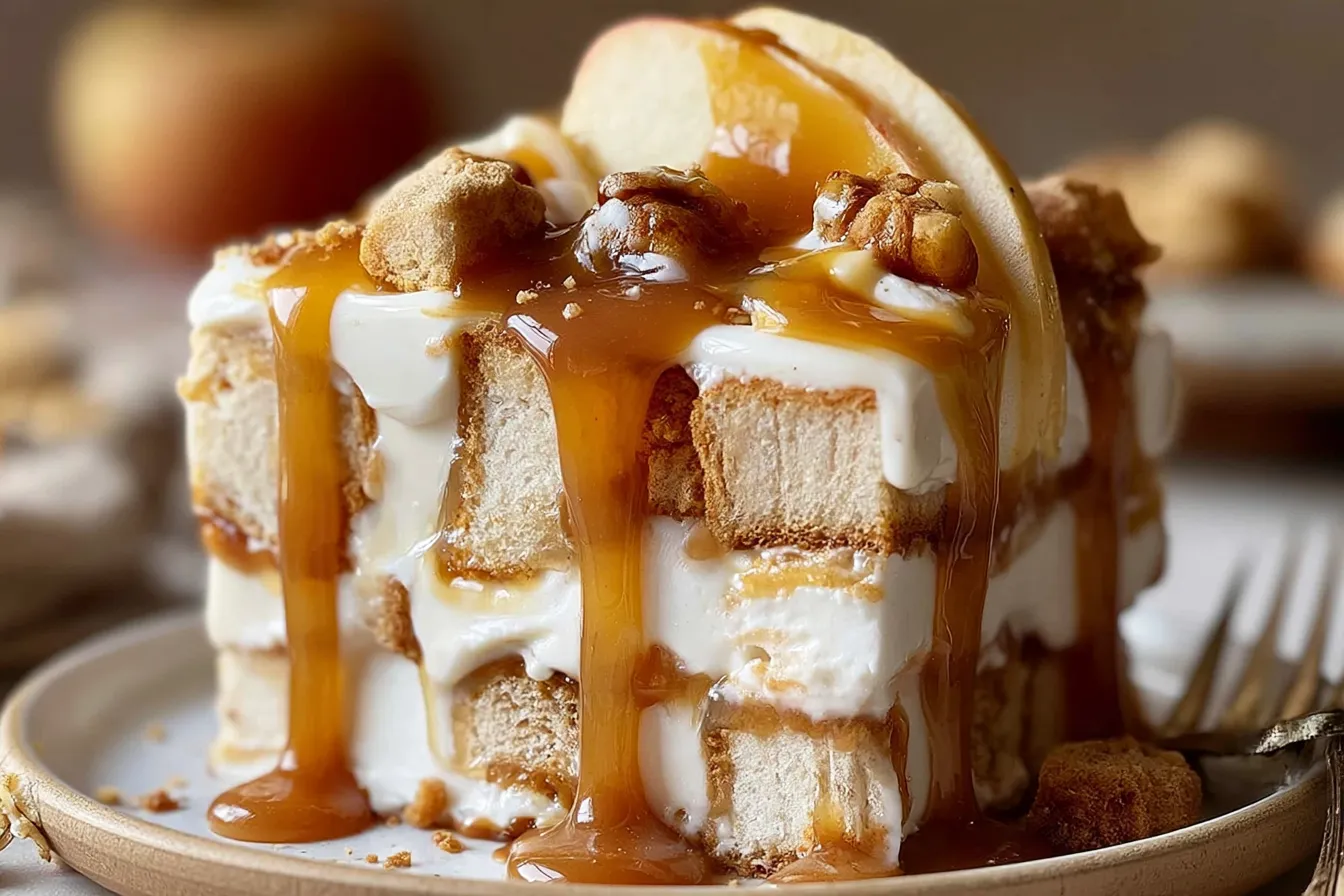 Amazing 20-Min caramel apple trifle joy 